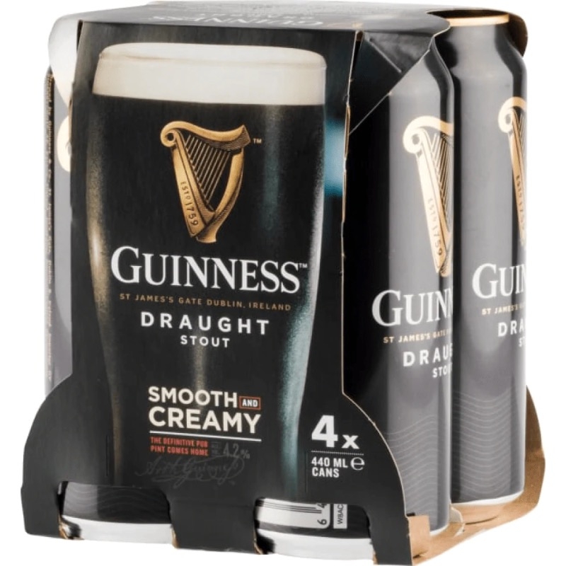 Guinness Draught (cans) 4-pack